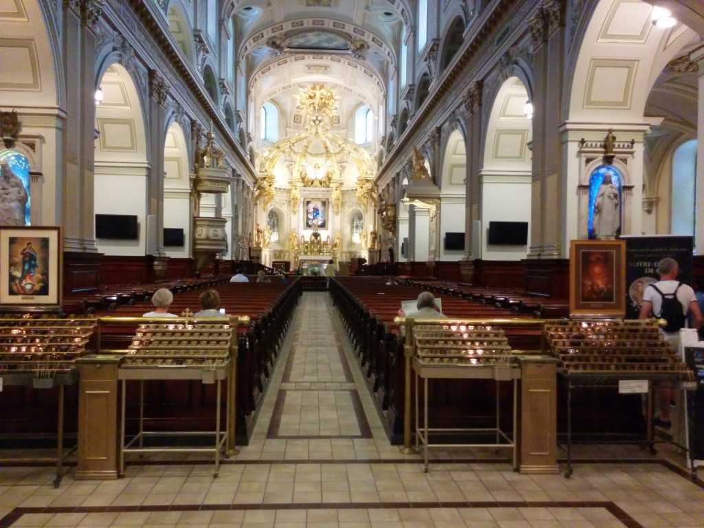 Inside Notre-Dame Cathedral