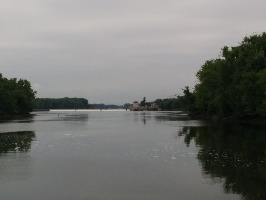 First view of the Troy lock