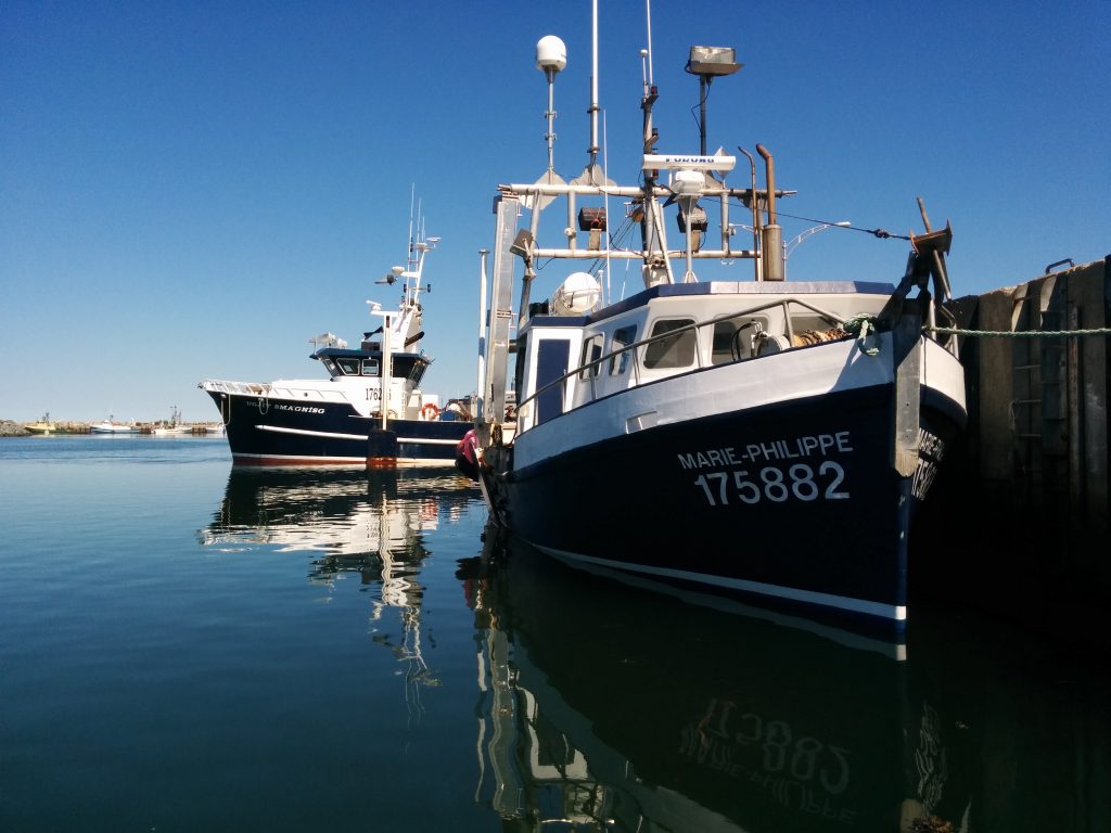 Fishing boats at Riviere-au-Renard