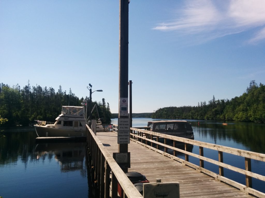 Docked at Liscombe Lodge