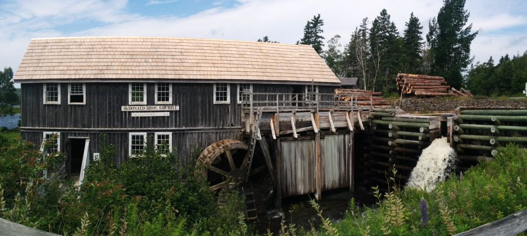 Sherbrooke Village Sawmill