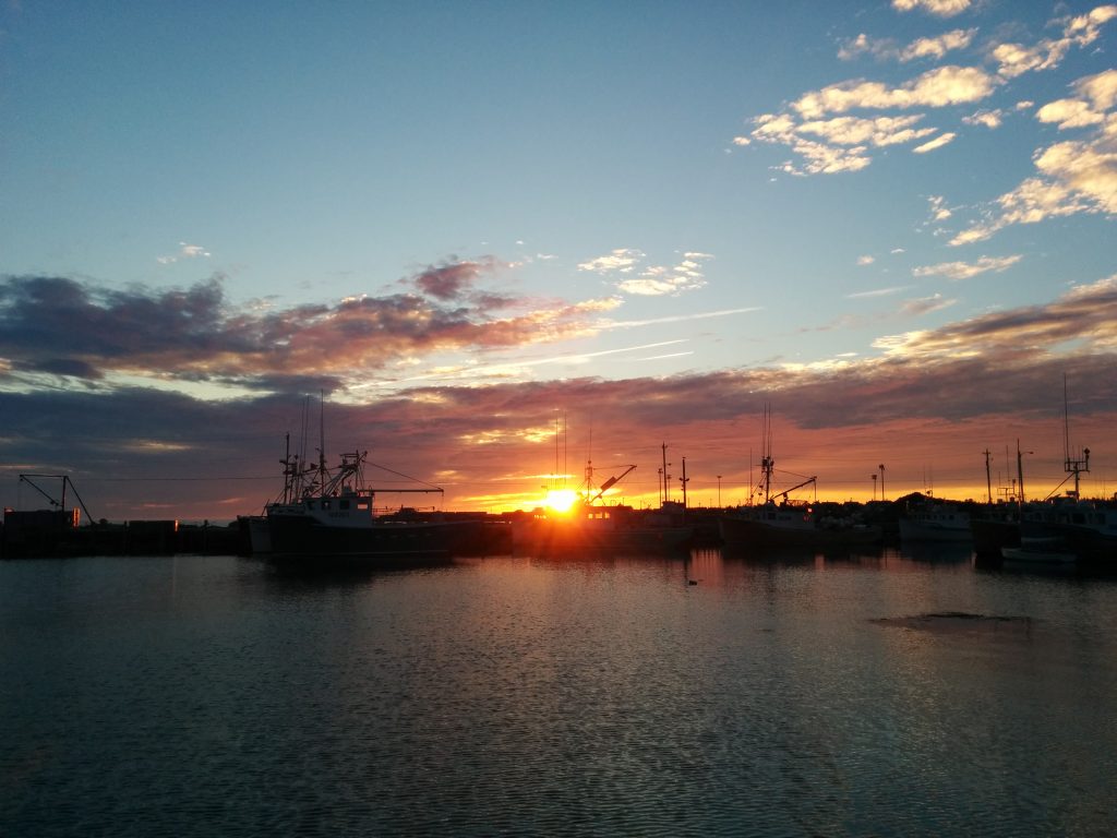 Sunset in Clark's Harbor