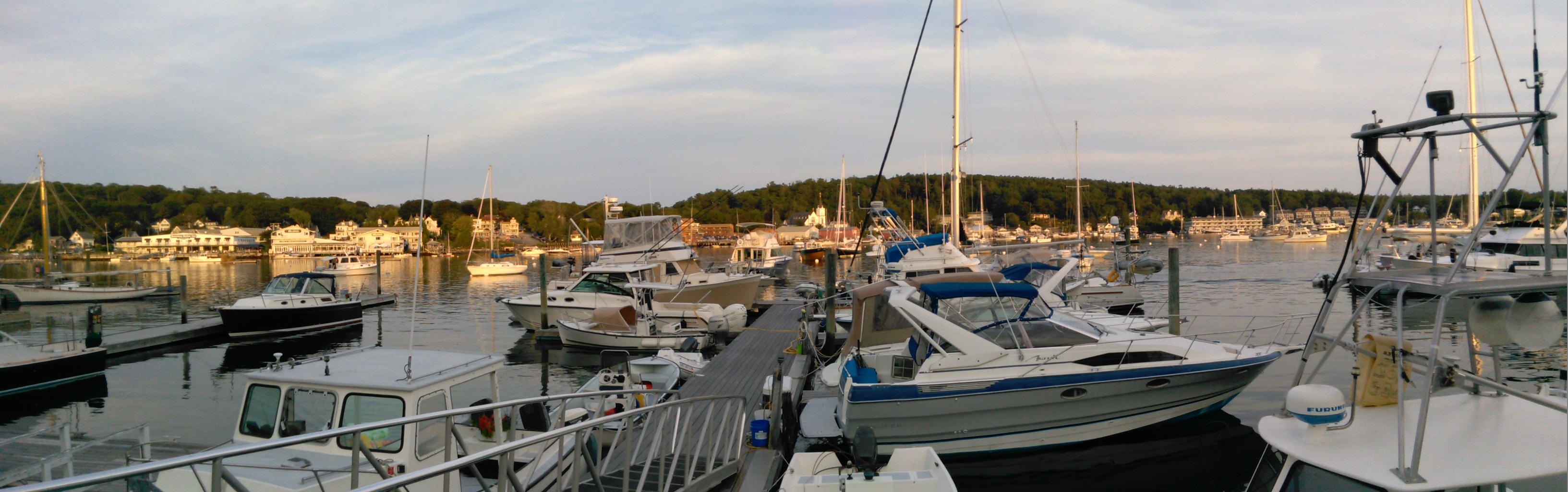 Boothbay Harbor from Tugboat Inn