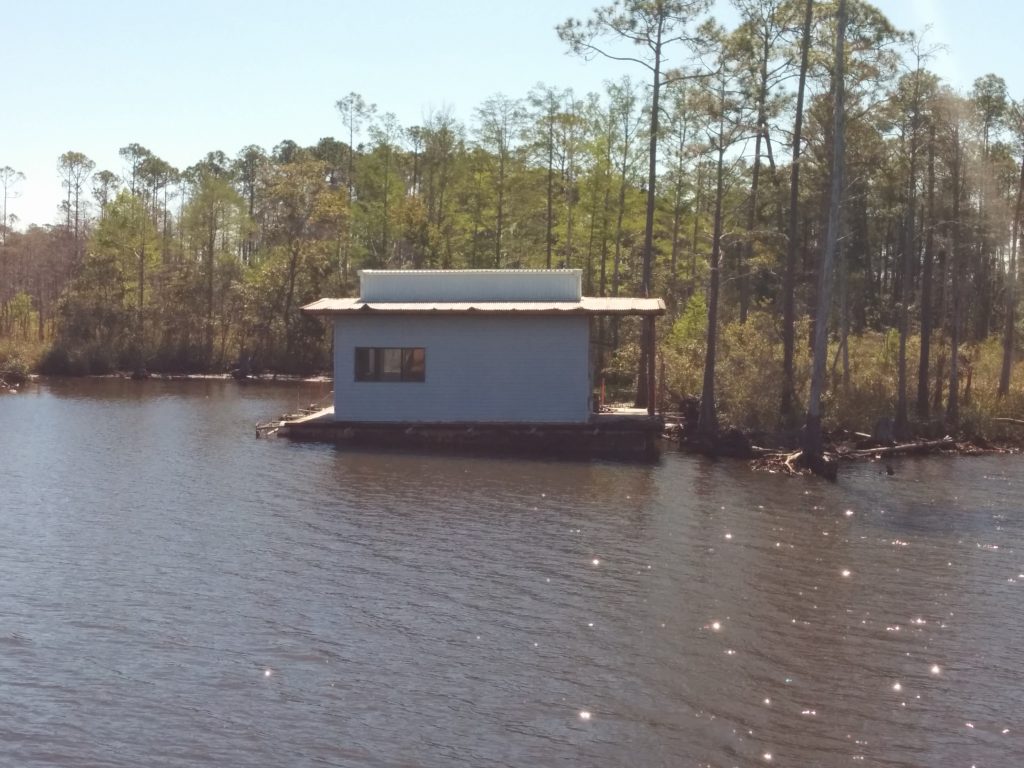 Gulf ICW Abandoned Houseboat