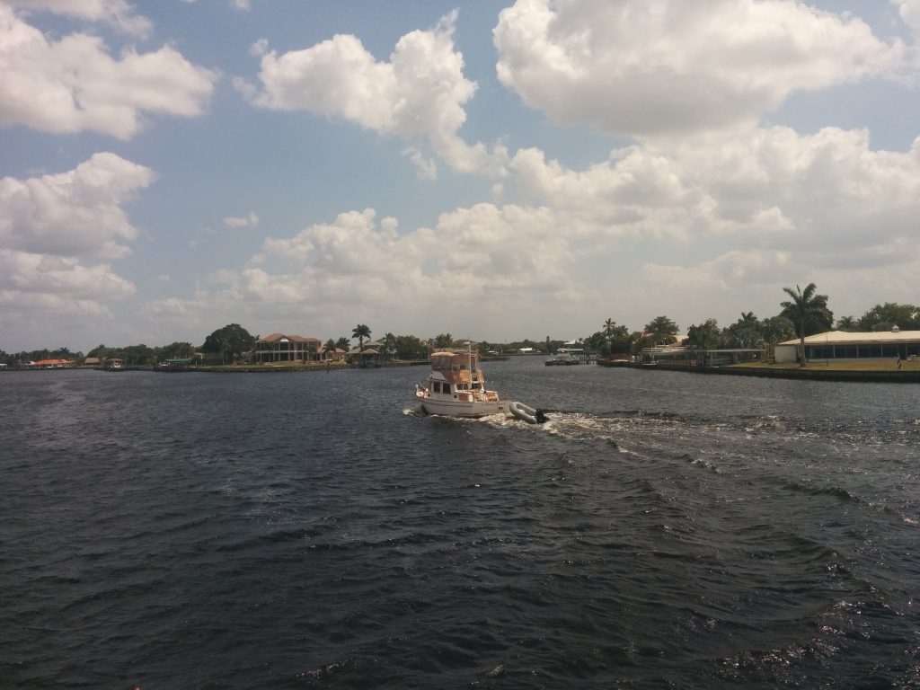 Underway Caloosahatchee